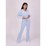 Project X Paris - Fluwelen Damescapuchon - Dubbel Logo - Hoodie