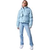 Project X Paris - Donsjack - Kort - Zwart - Hoge Kraag, Afneembare Capuchon, 100% Polyester