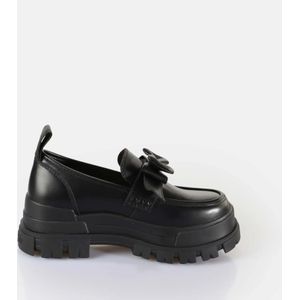 Dames ballerina's Buffalo Aspha Loafer Bow - Vegan Box