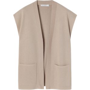 Tatuum - Nia - Gilet - Dames - Lange Loose Fit - Hoog Wolgehalte