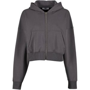 Damescapuchon DEF - Zippende Hoodie - Slim Fit