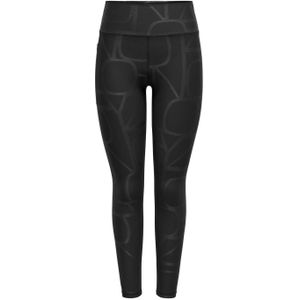 Legging met hoge taille voor dames Only play Font-2 Logo