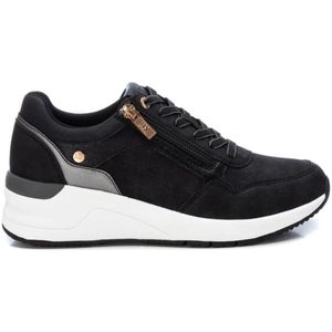 Xti - 14192302-NEGRO - Trainers - Zwart - Casual - Hoogte Sleehak 5 cm