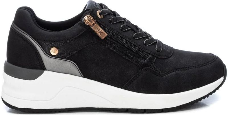 Xti - 14192302-NEGRO - Trainers - Zwart - Casual - Hoogte Sleehak 5 cm