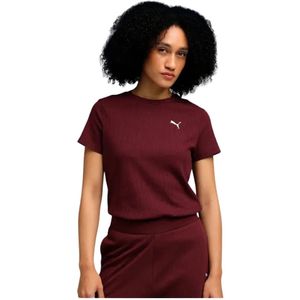 Puma - ESS Elevated - T-shirt - Dames - Regular Fit - Korte Mouwen