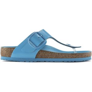Vrouwenslippers Birkenstock Gizeh Big Buckle Natural Leather Patent