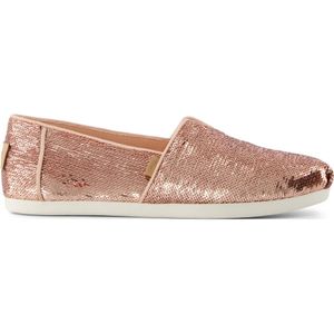 Vrouwen espadrilles met pailletten Toms Alpargata Classique