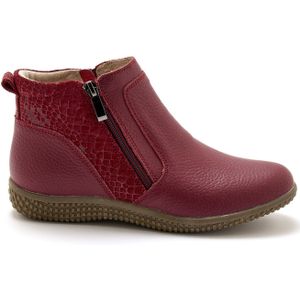 Dames bottines met dubbele ritssluiting en luchtkussenzool Pédiconfort