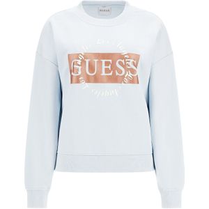 Sweatshirt dameskleding met ronde hals Guess Round Logo