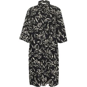 Dameshemdjurk KAFFE Curve Flora