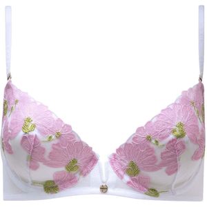 Morgan - Clemence - Dames Bh - Voorgevormde Cups - Tulle - Geborduurd met Bloemen