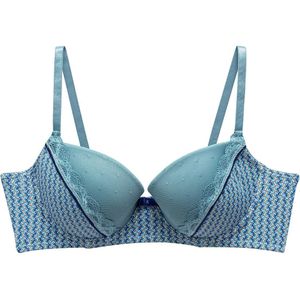 Pomm'Poire - ROSE - Push-up Beha - Met Beugels - Microvezel - Plantaardig Strikmotief