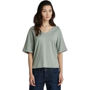 Dames-T-shirt met losse v-hals G-Star Joose