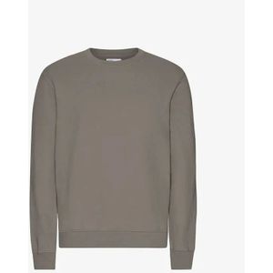 Trui met ronde hals Colorful Standard Classic Misty Brown