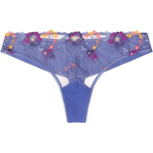 Geborduurde tanga voor vrouwen Huit La Vie est Belle