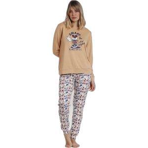 Disney - Pyjama - Camel - Lange Mouwen - Minnie College