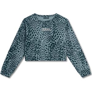 Korte sweatshirt van French Terry voor dames Freddy