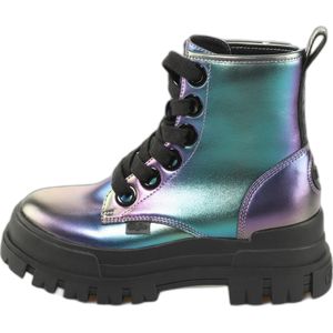 Buffalo - ASPHA LACE UP HI - Veterboots - Multicolour - Blokhak - 6,5 cm Hakhoogte