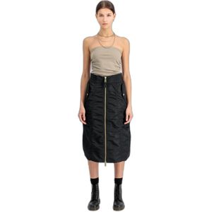 Vrouwenrok Alpha Industries MA-1 Midi