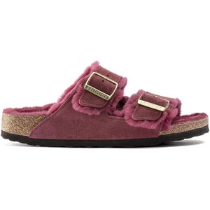 Damessandalen Birkenstock Arizona Shearling Suede Leather