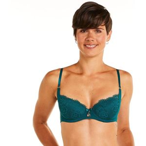 Pomm'Poire - Impériale - Opgevulde Bh - Verstevigend - Bloemdessin Kant