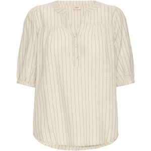 fransa - Bonnie BL1 - Damesblouse - Gebroken Wit