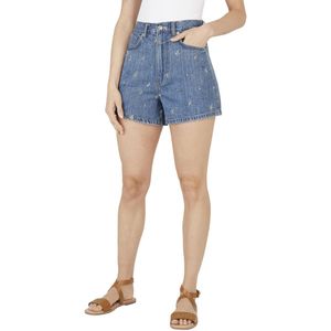 Dames denim shorts Pepe Jeans A-line UHW Blossom