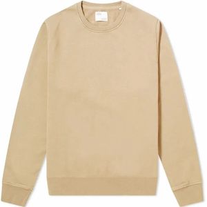 Sweatshirt ronde hals Colorful Standard Classic Organic desert khaki