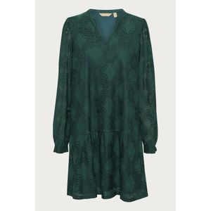 CULTURE - Indeo Olu - Damesjurk - Blauw/Paarse Mix - Slimfit