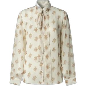 Pepe Jeans - Nazareth - Blouse - Wit - Lange Mouwen - Casual