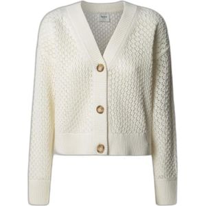 Pepe Jeansvoor vrouwen. PL702281 Carrigan Olga blanco (XL), Wit, Casual, Katoen, Duurzaam