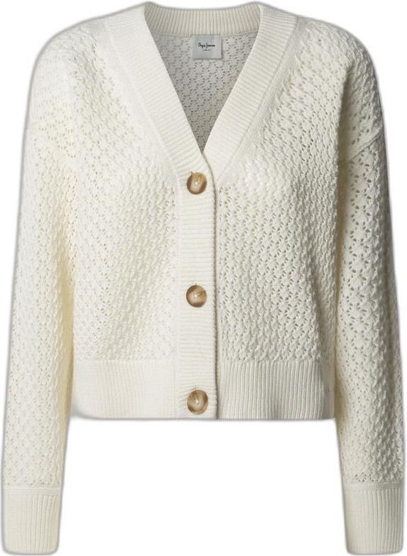 Pepe Jeansvoor vrouwen. PL702281 Carrigan Olga blanco (XL), Wit, Casual, Katoen, Duurzaam