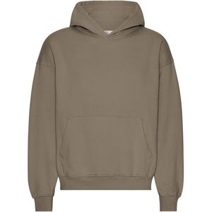 Oversized sweatshirt met capuchon Colorful Standard Organic Cedar Brown