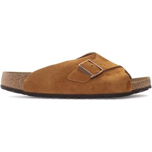 Dames muiltjes Birkenstock Arosa Soft Footbed Suede Leather