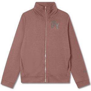 Damessweatshirt met rits Freddy French Terry