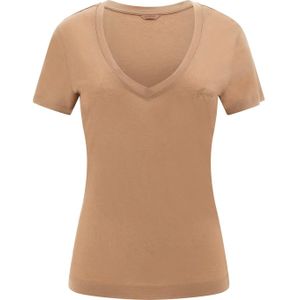 Basic V-hals T-shirt voor dames Guess