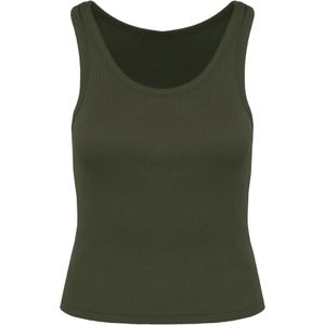 Ecoresponsabel geribd tanktop voor dames Native Spirit