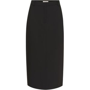 Soaked in Luxury - Corinne - Midi Rok - Hoge Taille - Strokenrokken