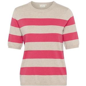 Gestreepte gebreide blouse voor vrouwen KAFFE Lizza
