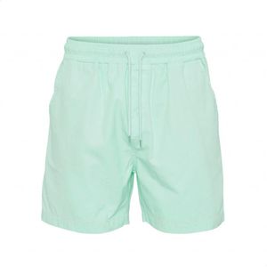Twill Short broek Colorful Standard Organic light aqua