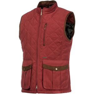 Elegante gewatteerde mouwloze wollenjas Baleno Thames