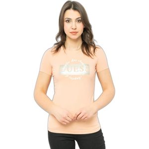 Dames-T-shirt Guess Round Logo