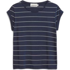 ARMEDANGELS - Jilaana - T-shirt - Blauw - Katoen