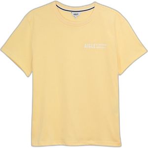 Dames-T-shirt met ronde hals en logo Aigle