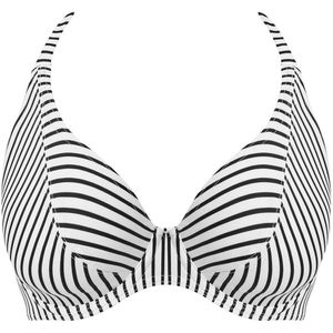 Freya - Jewel Cove - Zwemkleding Top - Stripe Black