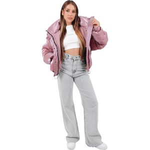 Sixth June - Damespufferjack - Oversized - Korte Donsjack - Met Afneembare Capuchon