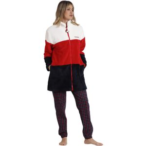 Warme lange mouwen damesrobe Peanuts Cold Snoopy