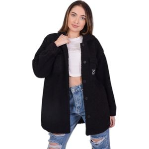 Project X Paris - Overhemdjas Basic Pilou - Dames - Kleur - Materiaal