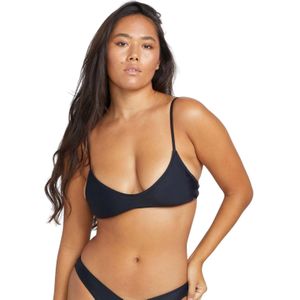 Volcom - Simply Solid - Dames Zwemkleding Top - Verstelbare Bandjes - Ronde Hals