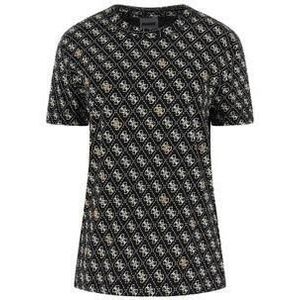 Dames-T-shirt Guess 4G Rhombus Studs